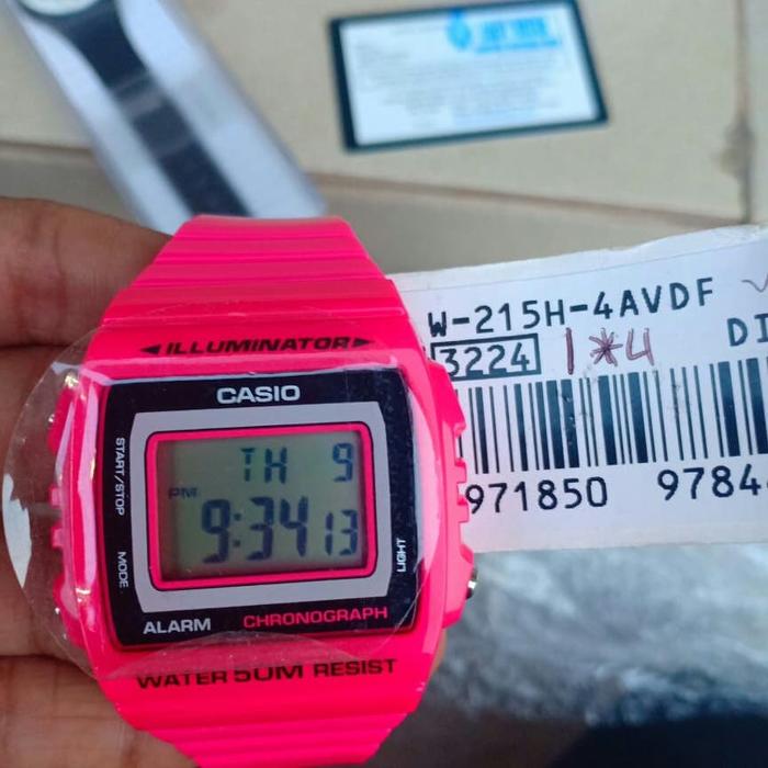 Casio Standard W-215H-4A Original
