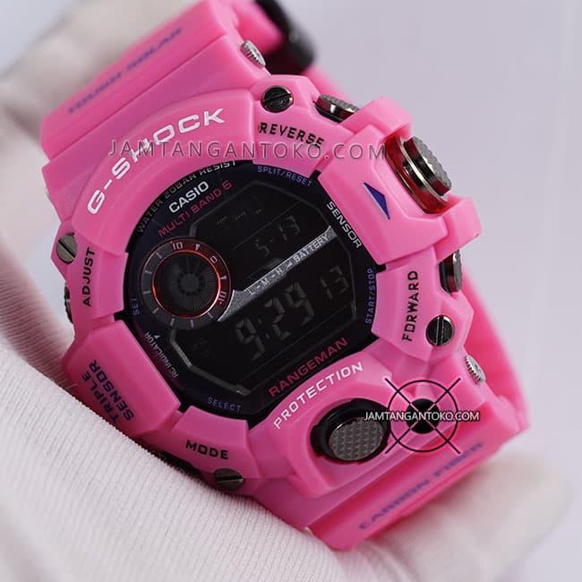 Jam Casio G Shock GW-9400SRJ-4 Sunrise Purple GW9400 Rangeman Ori BM