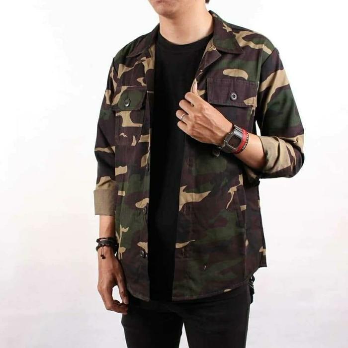 Millitary Camo Field Jacket