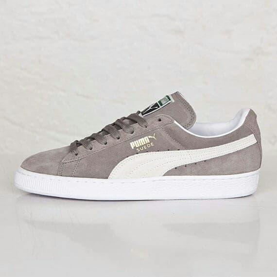 Puma Suede Classic Eco Grey white Linen
