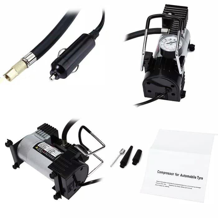 kompressor mini pompa ban portable