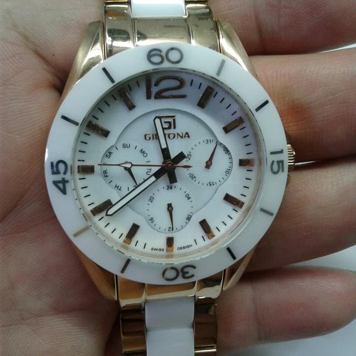 jam tangan bekas GIOTONA semi ceramic
