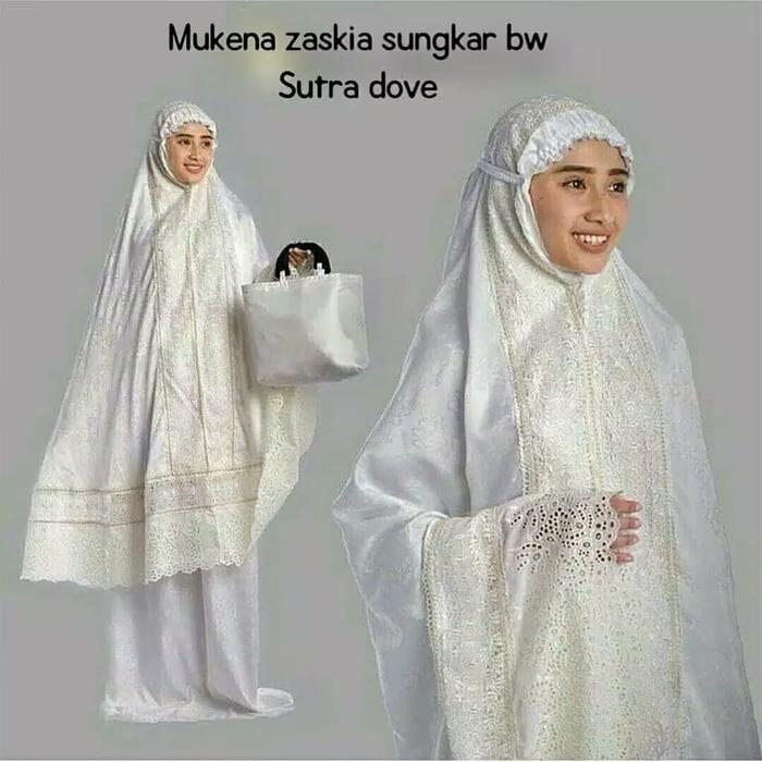 Mukena Zaskia Sungkar Bw Sutra Dove