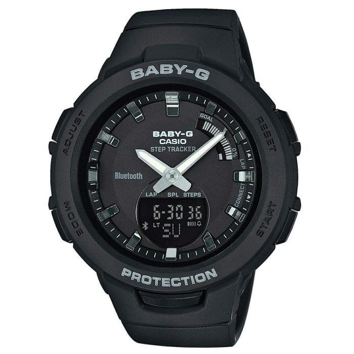 Casio Baby-G BSA-B100-1ADR / Casio BSA B100-1A Original & Bergaransi