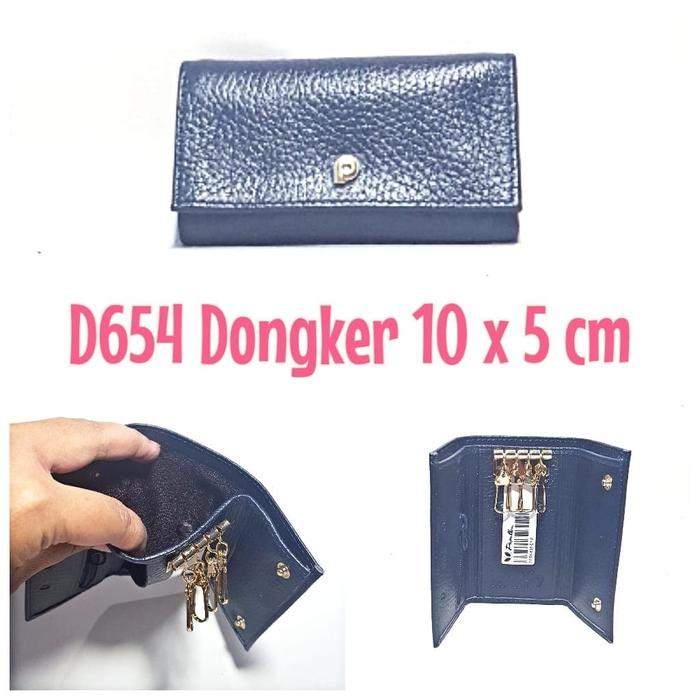 Dompet Kulit Papillon Original D654 Birdong Gantungan Kunci STNK