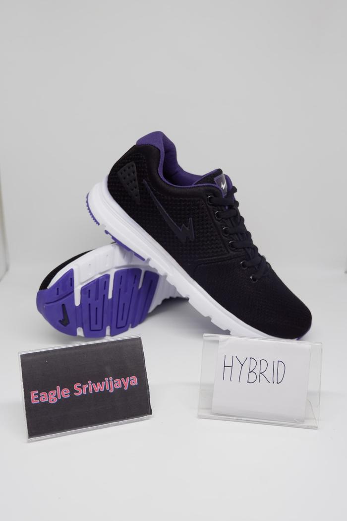 SEPATU EAGLE HYBRID RUNNING - Navy, 38