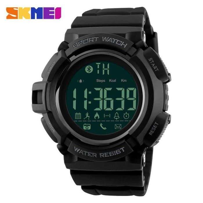 Smart Watch Skmei 1245 Blutooth Pedometer Water Resist Black