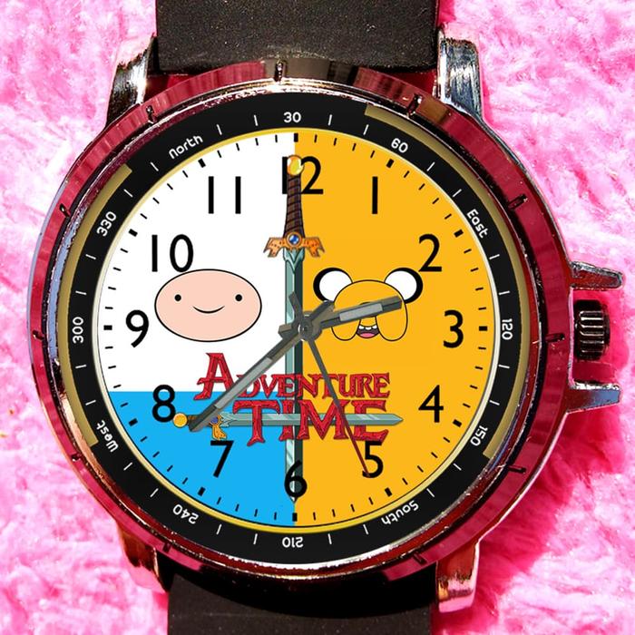 jam tangan custom adventure time