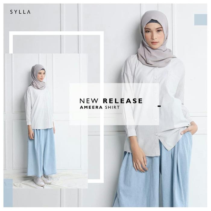 SHIRT CASUAL - SYLLA HIJAB AMEERA SHIRT - ORIGINAL