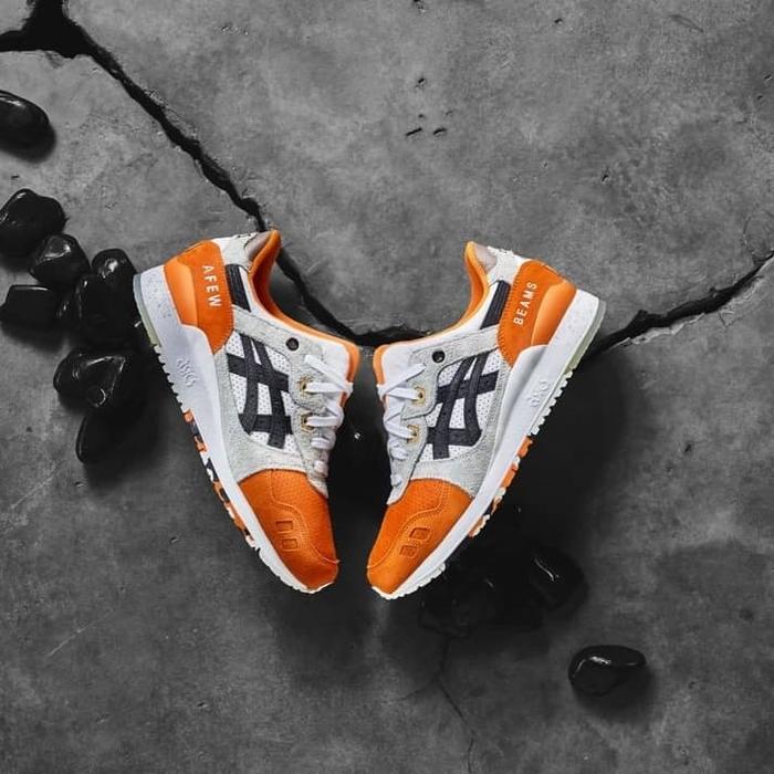 Afew x Beams x As*cs Gel Lyte III "Orange Koi" 1191A119-800