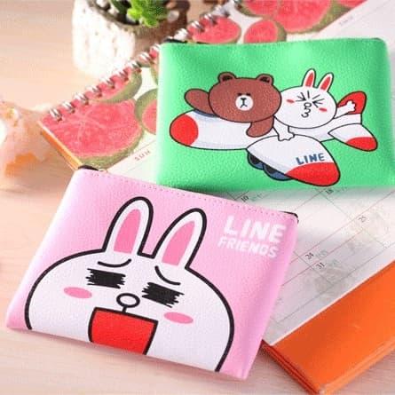 dompet koin line / dompet kartu line
