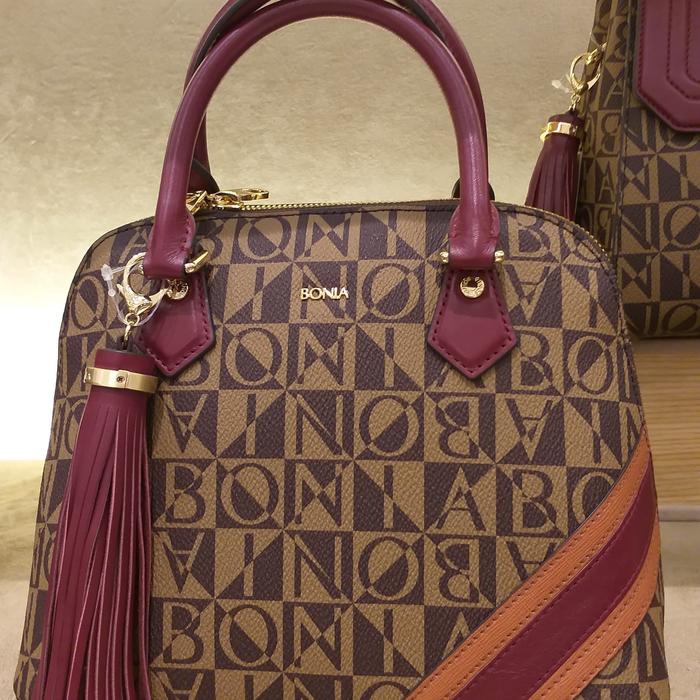 Tas Bonia Original Monogram Model Alma New