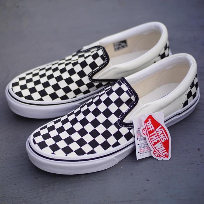 vans slip on chekerboard japan market original