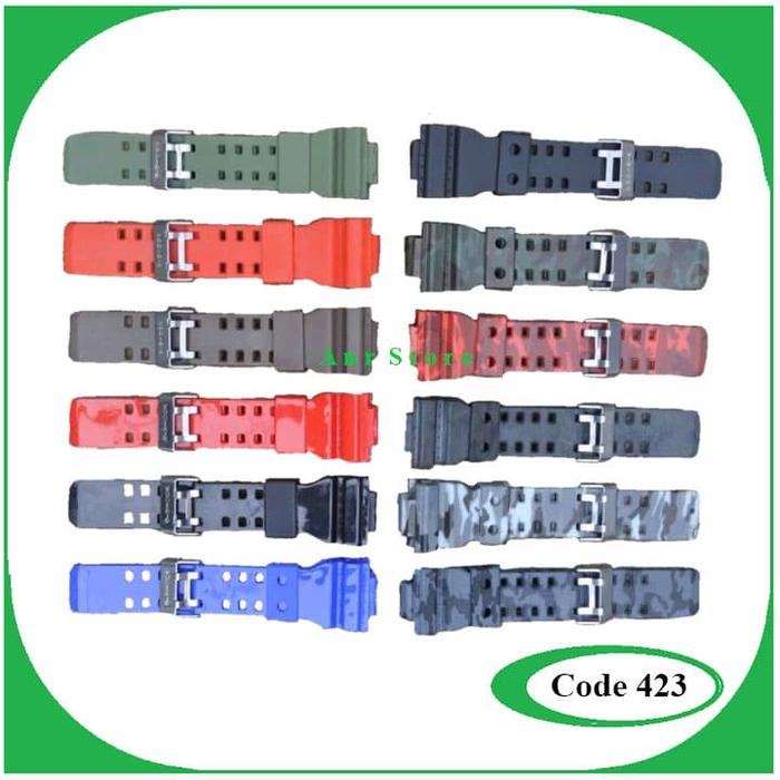 Tali Jam Tangan Casio G-Shock GShock G Shock Glossy Army