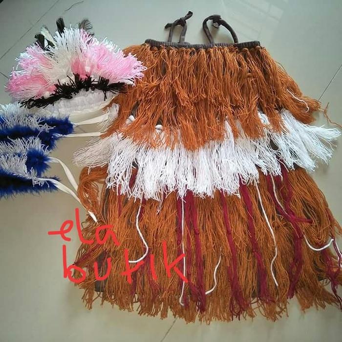 Kostum papua-baju adat papua-kostum halloween