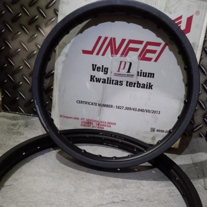 Sale!! Velg Alumunium Jinfei (Set) Hitam