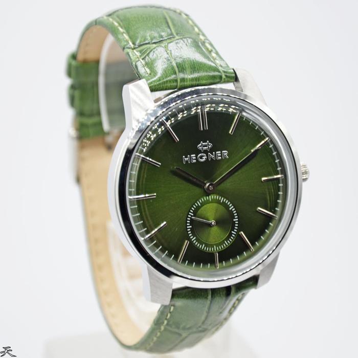 Jam Tangan Pria ORIGINAL Hegner 1637-1MS Silver