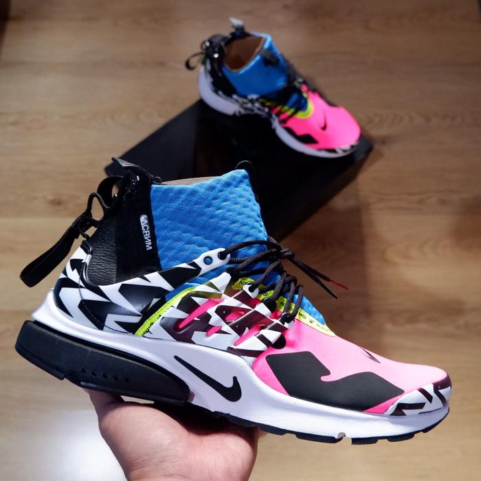 Acronym x Nike Air Presto Mid "Racer Pink"