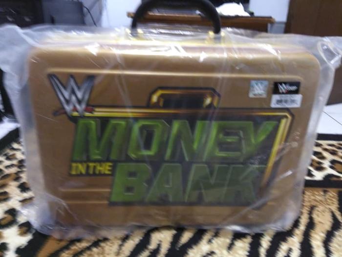 WWE Money In The Bank Replica Briefcase plus WWE Contract