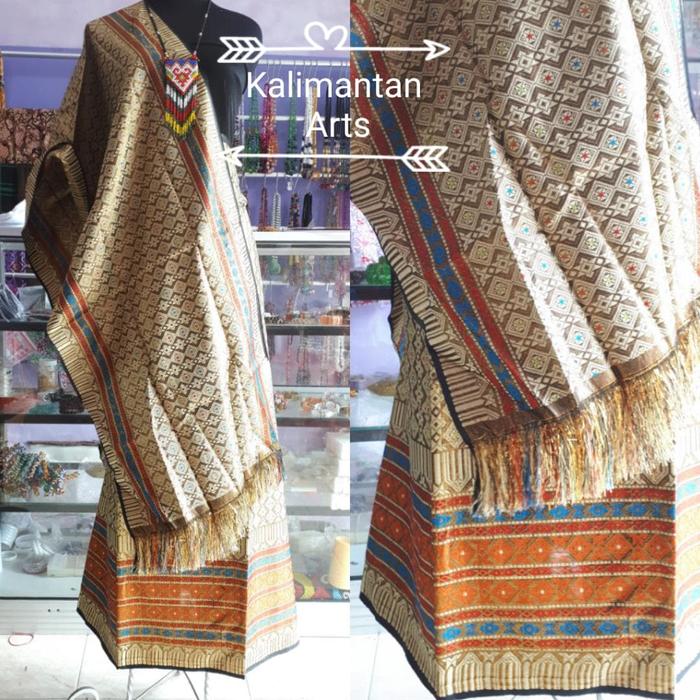 Kain Songket Palembang / Kain Songket Dayak Kalimantan