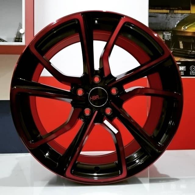 Velg Terbaru MISATO L978 HSR ring 18 Baut 5x114,3 Black Red