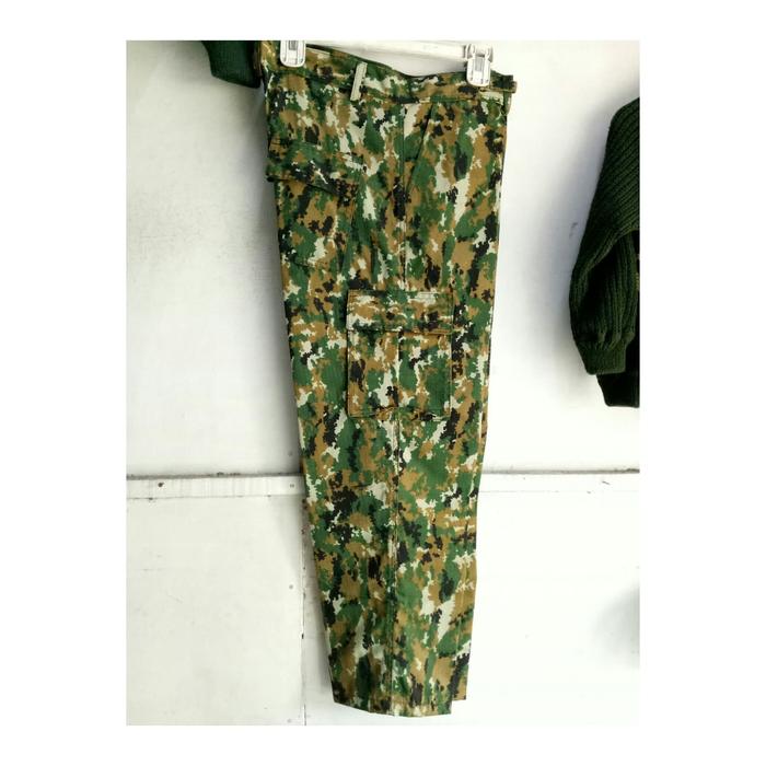 celana pdl loreng kostrad / celana panjang cargo army tactical outdoor