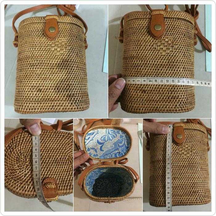 tas anyam rotan bali