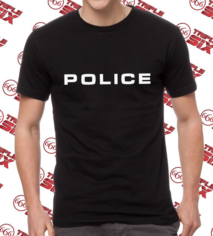 baju kaos premium POLICE polis security keren