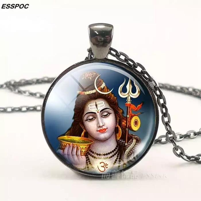 kalung liontin dewa siwa India