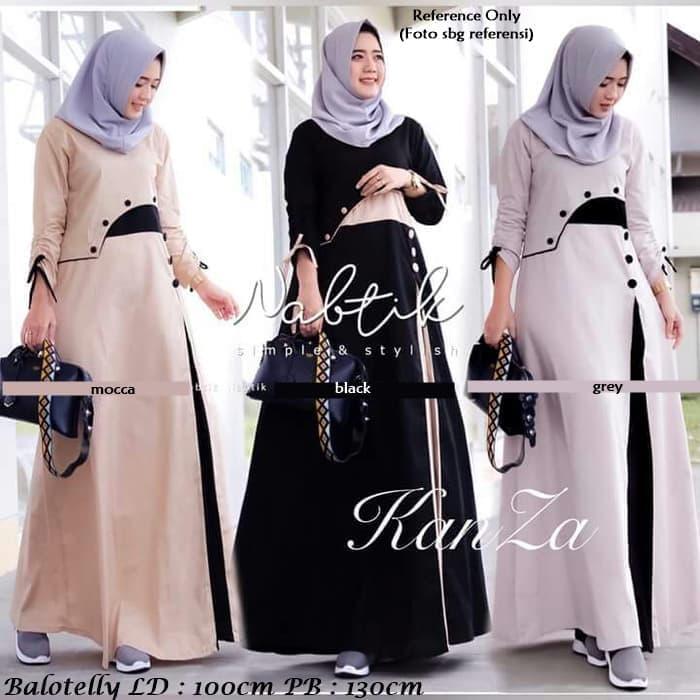 Dress gamis Kanza