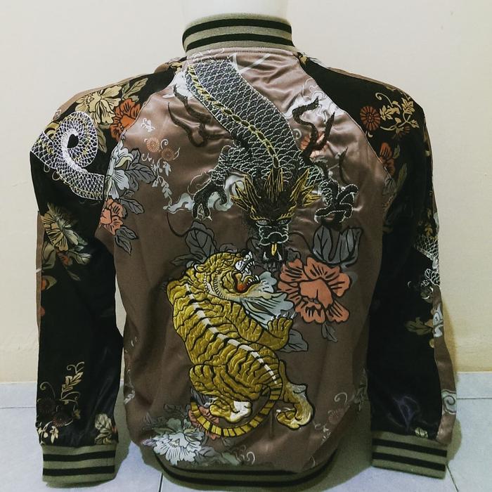 Sukajan Reversible Ryu Tora Full Embroidery