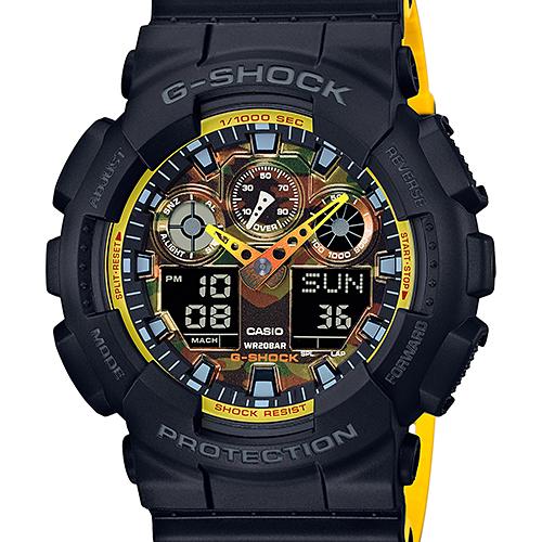 Jam Tangan Casio G-Shock GA-100BY-1ADR Original