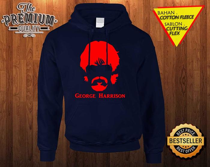 Jaket Hoodie Sweater Band The Beatles George Harrison