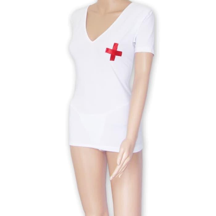 JESSA Sexy Lingerie Costume Nurse Kostum Suster Seksi Cosplay Big Size
