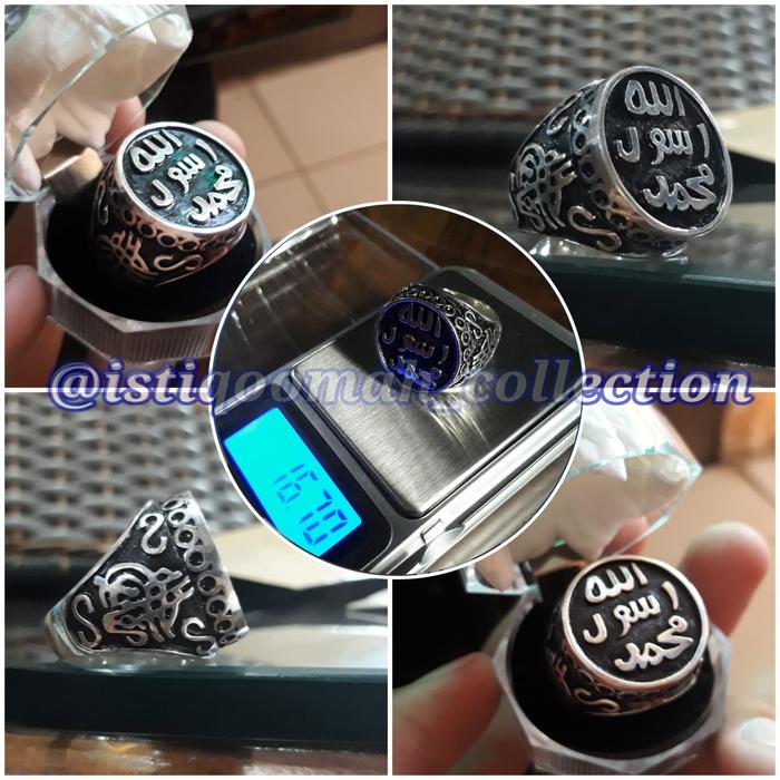 Cincin Rasulullah Saw/Cincin Terompah Perak/Cincin Nabi