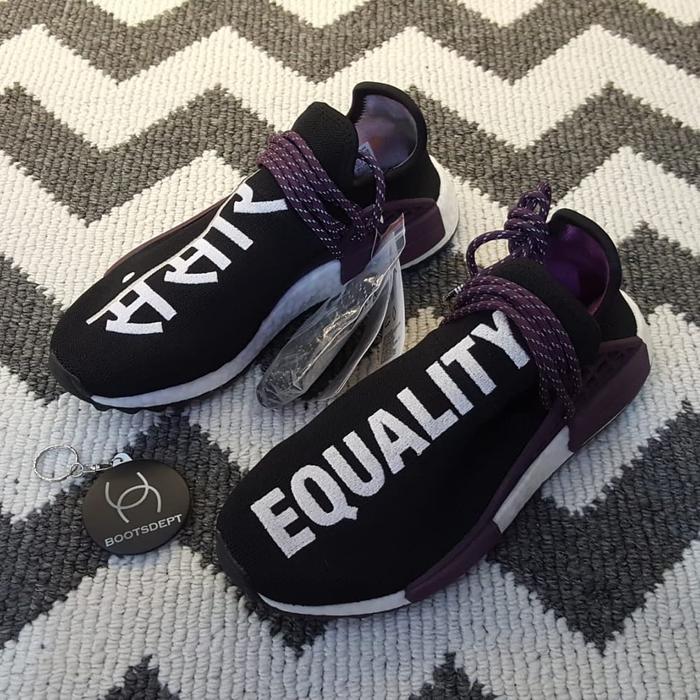 Adidas NMD HU Human Race Holi Festival - Black Equality