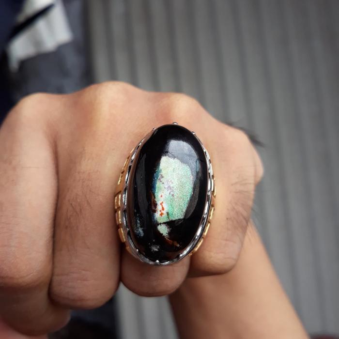 Batu Pancawarna Edong Garut Klasik Legend Natural Alam Asli Garut