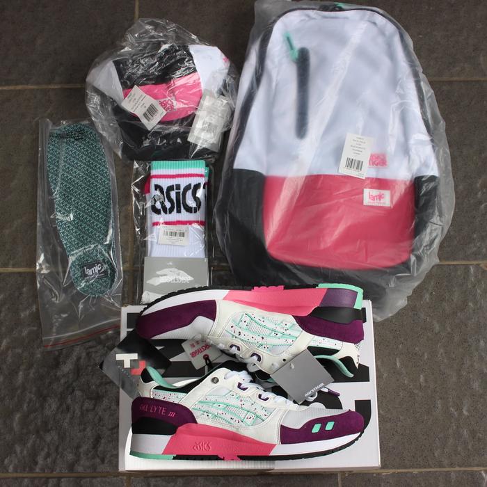 LAMJC x ASICS GEL LYTE III SOLD OUT not OFF WHITE YEEZY JORDAN VANS