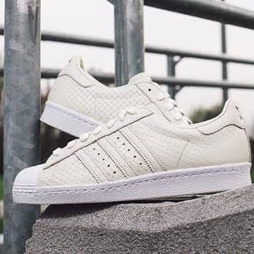 Adidas Original Superstar 80s Woven White