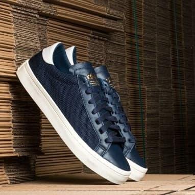 Adidas Original Court Vantage Blue Seri S76197