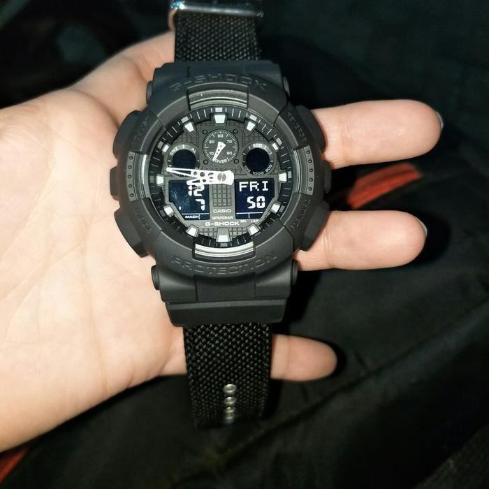 CASIO G-SHOCK GA-100BBN-1A / GA100BBN-1 Original