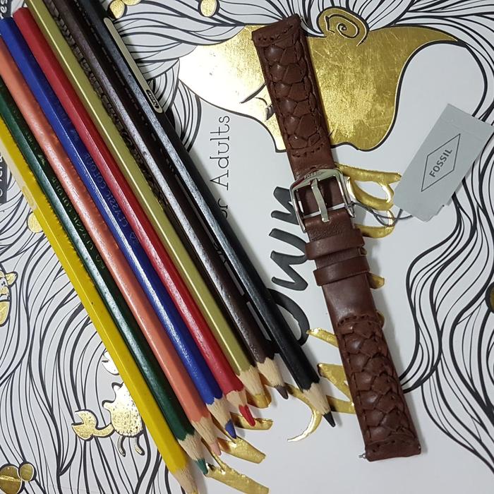 Strap jam tangan Wanita Fossil 16mm