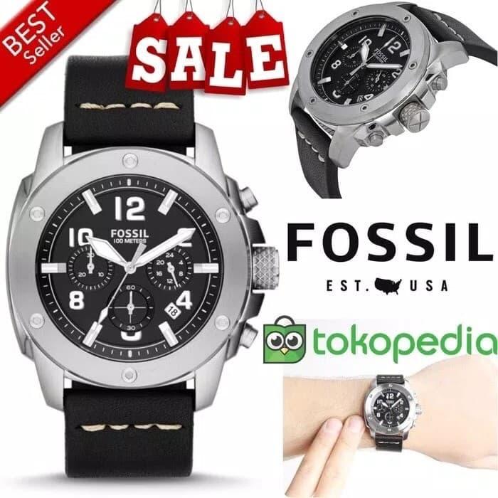 Jam Tangan Pria Merk Fossil FS 4928 / FS4928 Original Free Yes