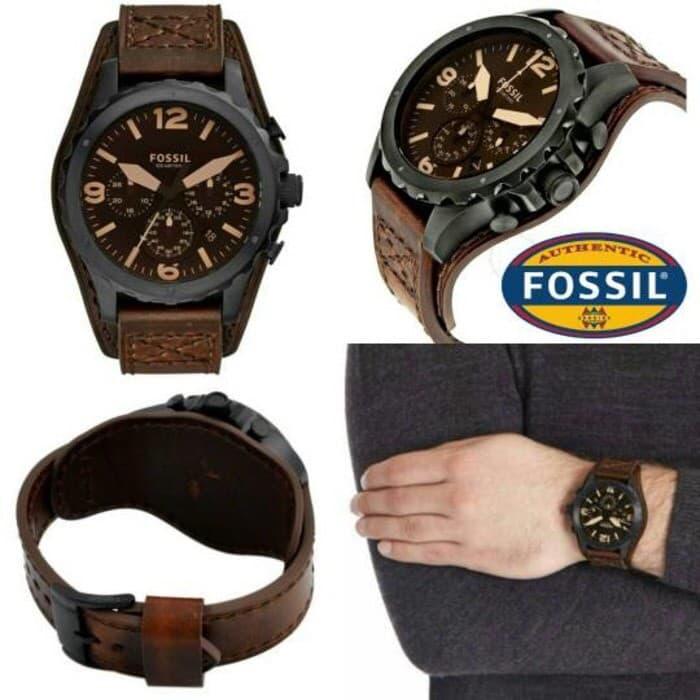 Jam Tangan Pria Merk Fossil JR 1511 / JR1511 Original Free Yes