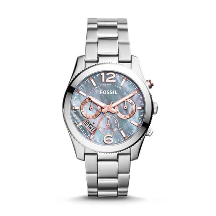 Jam Tangan Wanita Merk Fossil BF Perfect Original ES 3880 / ES3880