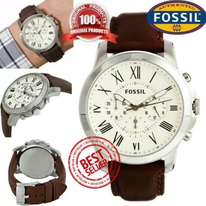 Jam Tangan Pria Merk Fossil Original FS 4735 Original Free Jne Yes