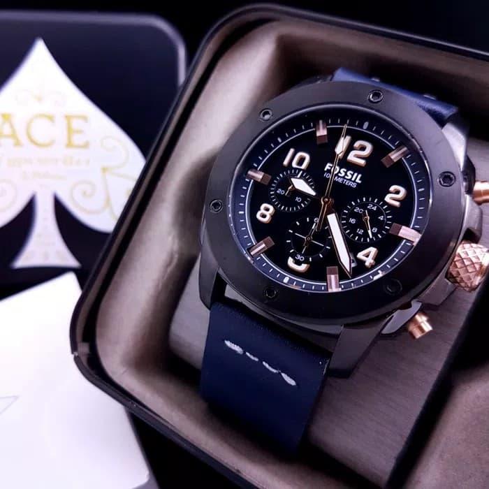 Jam Tangan Pria Merk Fossil FS 4928 / FS4928 Original Free Jne Yes