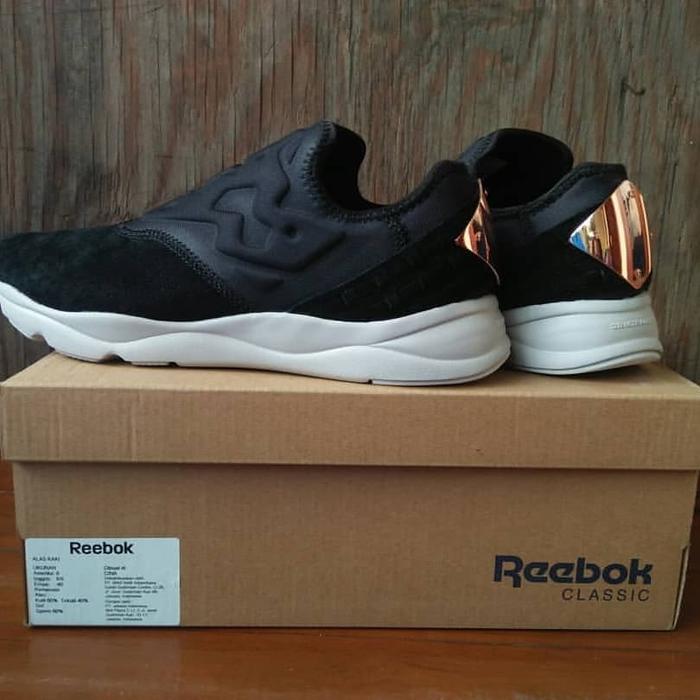 Reebok Furylite Slip On FBT Black / Sandstone BS6413