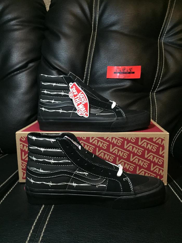 Vans Sk8hi 138 decon barbed wire black (original) BNIBWT