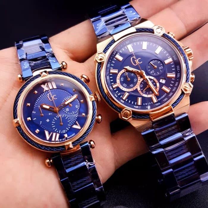 Jam Tangan Couple Guess Collection Type GC 2400 / GC2400 Original BM